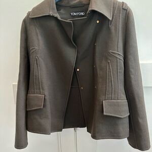 NWT- TOM FORD olive green jacket. Size 46